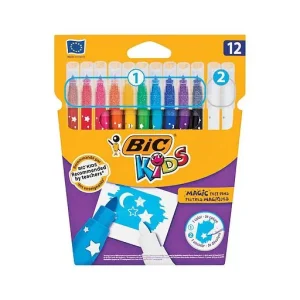 boite de 12 feutre magic bic kids
