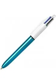 stylo 4 couleurs bic shine