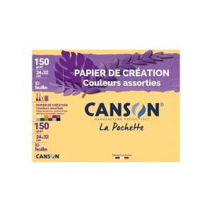 pochette dessin couleur canson 150g 24*32
