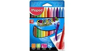 caryon de cire de 12 maped 862011