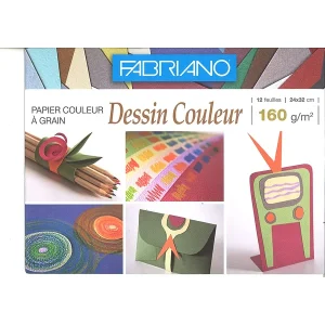 papier dessin couleur 24*32 ecolo
