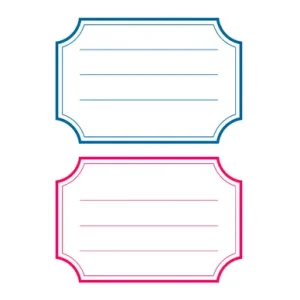 etiquette scolaire school label
