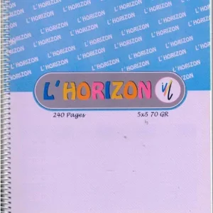 cahier spiral 240p horizon 21*29.7 seyes