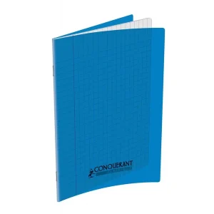 cahier spiral 140p bleu marine 17/22