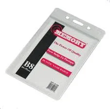 plastique pour badge b7 memory 90*130mm b7/307