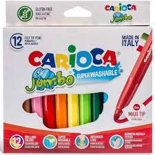 boite de 12 feutres de coloriage jumbo accord smp1298