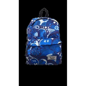 cartable sac a dos teen pack fleurs bleu 05