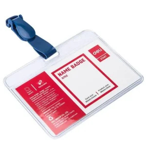 porte badge a pince deli ref 5752