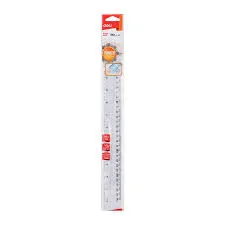 regle 30cm deli g00312 paquet de 20