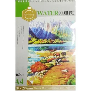 bloc aquarelle spiral a4 yalong 160g yl206615