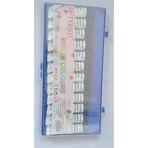 gouache 12 tubes yalong + pinceau ref yl202249 12 / 8pcs