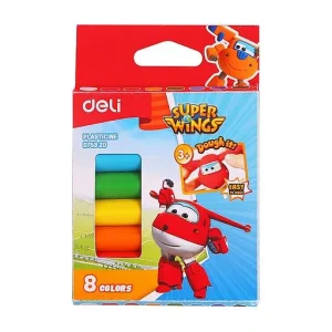 pate a modeler 8 couleurs+ 3 moules clever pm 8 3