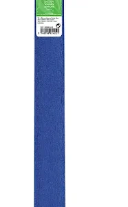 papier crepon metalique bleu star