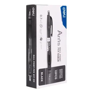 stylo bouton noir deli q17 bk