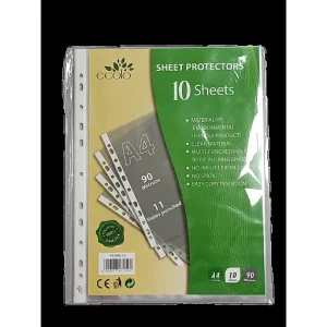 pochette perfore ecolo de 10p ppj990 10