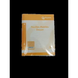 feuille de dessin 80p 17*22