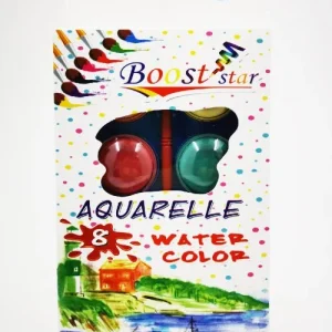 aquarelle 8 couleurs kinggift kg40107