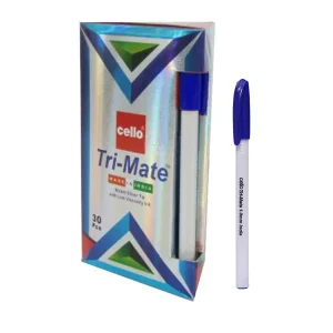 stylo a bille cello bleu
