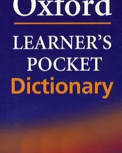 oxford learner's pocket dictionary