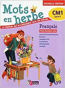 mots en herbe cm1 activites 2017 bordas
