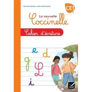 coccinelle ce1 cahier d'ecriture