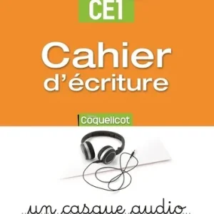 coquelicot francais ce1 cahier d'ecriture
