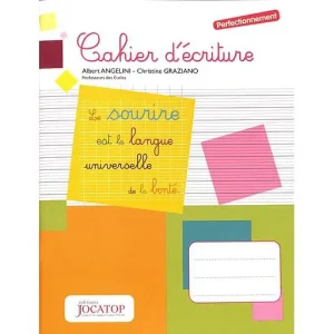 cahier d'ecriture cp jocatop edition angelini albert