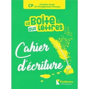 la boite aux lettres cp cahier d'ecriture
