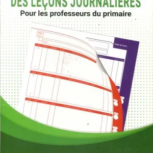 cahier des lecons journalieres bilingue