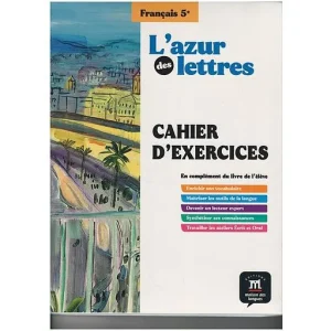pack l'azur des lettres 5e