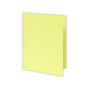 paquet de chemise bulle jaune