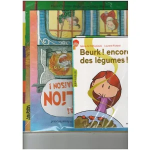 pack histoires nenuphar ce1 beurk ../au feu.../j'ai un lion../le velain