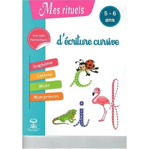 mes rituels d'ecriture 5/6 ans
