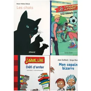pack histoires nenuphar cm2 les chat../une nouvelle.../defi../mon copin..