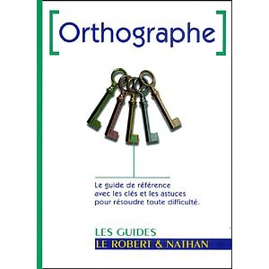 le robert & nathan : orthographe