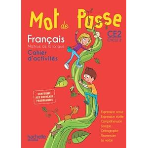 mot de passe français ce2 cahier d'activités 2016