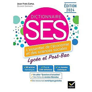 dictionnaire d'economie et sociale