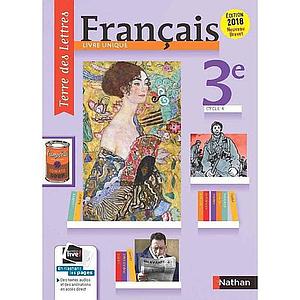 francais 3e terre des lettres sp maroc nathan