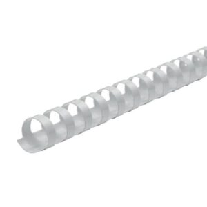 reliure plastique 16mm blanc 1609416219